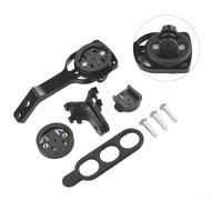 Support d'ordinateur de vélo pour Garmin Cateye pour appareils Bryton conçu pour guidon Black Inc fabriqué à partir d'alliage d'aluminium
