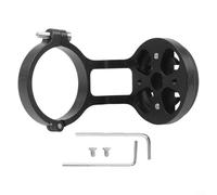 Support d'ordinateur de vélo pour Garmin Edge pour Wahoo pour igpsport pour Bryton - Support de guidon avant réglable pour vélo de route VTT GPS 31,8 mm Support en aluminium à dégagement rapide Noir
