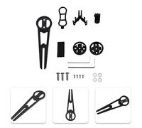 Support d'ordinateur de vélo pour Garmin, support d'extension de caméra de vélo de route en fibre de carbone, pour adaptateur de phare avant intégré Aero (ET-08B)