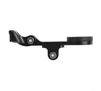 Support d'ordinateur de vélo pour GPS Garmin - Compatible avec Trek Madone 7/9 - Wahoo - Bryton pour iGPSPORT - ABS pour support de potence de vélo - Noir