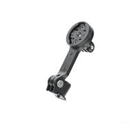 Support d'ordinateur de vélo pour Trek Madone S17 - Aluminium Out-Front Mount pour Garmin pour Wahoo pour Bryton GPS Ordinateur de vélo & Caméra Vélo de Route VTT Accessoires Noir (A)
