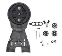 Support d'ordinateur de vélo, support de potence de vélo, base adaptateur télescopique pour Garmin, pour BRYTON, Giant, pour WAHOO, réglable de 85 à 110 mm
