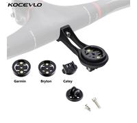 Support d'ordinateur de vélo, support d'extension, Base d'extension en plastique avec rondelle noire pour Garmin/Bryton/Catey
