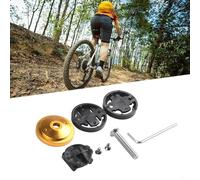 Support d'ordinateur en aluminium pour Garmin et pour modèles Cateye (rouge)