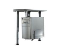 Support d'ordinateur NEWSTAR - Montable sous bureau - Noir - Hauteur réglable 39-54 cm