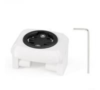 Support d'ordinateur pliable pour vélos pliants Dahon en matériau ABS imprimé 3D Base stable minimise les mouvements pendant la conduite active (blanc)