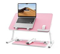 Support d'Ordinateur Portable Ajustable en Hauteur et Angle pour Lit, Table de Bureau Portable