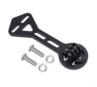 Support d'ordinateur pour guidon de vélo de route compatible avec Garmin F12 F Most avec support de caméra en alliage d'aluminium pour un suivi sécurisé des données de cyclisme