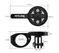 Support D'ordinateur Pour Guidon De VéLo Tt, 22.2mm, Avec 4 Adaptateurs, Pour Garmin, Bryton, Cateye, CaméRa De Sport