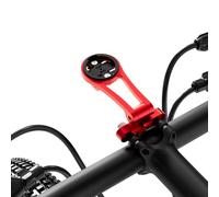 Support d'ordinateur réglable de 38 mm pour Garmin Edge Explore, supports avant GPS en aluminium léger, lampe de poche et caméra d'action, compatible avec Bryton, Wahoo et Cateye Rouge
