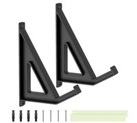 Support d'ordinateur réglable - Support mural pour ordinateur portable, cintre, rangement électronique stable, design peu encombrant | Bureau, usage domestique, pour l'art, les livres, les cadres, les