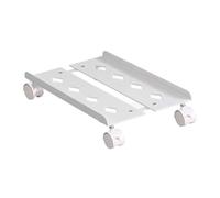 Support d'ordinateur Robuste en métal pour unité Centrale, supportant jusqu'à 25 kg, Base pour boîtier PC, Accessoire Durable, Blanc - Optimisez l'espace et améliorez Le Refroidissement