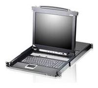 Support d'ordinateurs ATEN CL5708M-ATA-GG 43.2 cm 17" Noir 1U Noir
