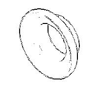 Dornbracht Halter . f. porcelaine gr. chromé 092082001-00 mm chromé