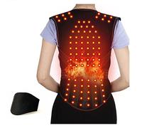 Support Dorsal Magnétique Gilet De Thérapie Auto-chauffant Soutien Complet Du Dos 108 Pièces Aimants Taille Dos Brace Correcteur Posture Ceinture Décompression Colonne Lombaire Épaule Cou ( Color : Bl