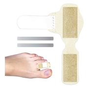 Support d'orteil cassé | Lisseurs d'orteils respirants pour orteils tordus - Lisseurs d'orteils , bandages d'orteils réutilisables, rembourrés, attelle d'orteil cassée rembourrée pour homme