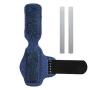 Support d'orteil cassé, Redresseur d'orteils respirant pour orteils tordus, Enveloppements d'orteils portables, attelle d'orteil cassée rembourrée pour l'alignement des orteils, bouclés, ortei