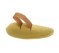 Support d'orteil en cuir de chamois - Support en forme de croissant - Boucle d'orteil confortable - Coussin pour orteils en griffe et en marteau