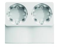 Support double appareillage saillie ateha pour ATA12x50 Pure - HAGER ATA125929016