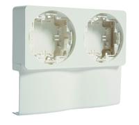 Support double appareillage saillie ateha pour ATA20x50 Pure - HAGER ATA205929016