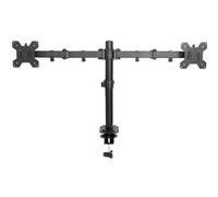 Support Double Écran 1Life 13"-32" 9Kg Noir Noir