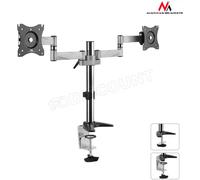 Support Double-écran à fixer Maclean MC-714 de 13" à 27" (8kg max)