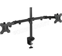 Support double-écran à fixer Tooq DB1232TN 13"-32" (8kg max) (Noir)