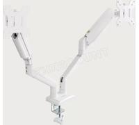 Support double-écran à fixer Tooq DB1434TNR 13"-34" (10kg max) (Blanc)