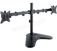 Support double-écran à poser Tooq DB1702TN 17"-32" (9kg max) (Noir)