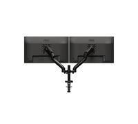 Support Double Écran AOC AD110D0 pour Bureau, 13-32", Charge Max. 9kg, VESA 75x75/100x100, Inclinaison -45°/+60°, Pivot 360°, Vérin à Gaz, Noir