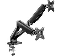 Advance Support double écran PC Ergomount Dual ADV-ARM2 – 17 à 32 pouces VESA 75/100 Noir