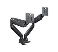Support Double Ecran PC G220-B 17-35" 2x20kg VESA 75x75-100x100 Noir