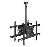 Support double plafond pour écrans de 32 à 55 pouces - Design pivotant réglable de 3 m - Support double face pour une meilleure expérience de visionnage