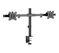 Support double-écran à fixer Goobay 17'-32' 9kg max - Noir Noir G