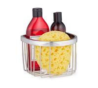 Relaxdays Support douche en acier inoxydable