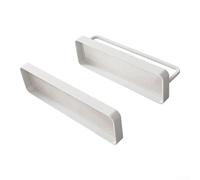 Support Douche Mural pour Serviettes Support Douche Mural pour | Installation rapide, fort, kit inclus, fini laiteux, design couche