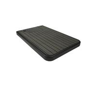 Ubbink Support de douche Solaris 2-en-1 – Réservoir 20 L – Gris anthracite