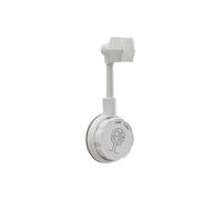 Support Douchette Support de douche à ventouse réglable, support de pomme de douche universel, support de salle de bain, buse de Base, sans poinçon(White)