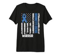 Support Drapeau américain Vintage Contre la maladie de Hashimoto T-Shirt Haut de Gamme