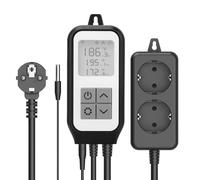 Support du contrôleur de température numérique pour la prise de thermostat WiFi de l'application Tuya avec sonde à l'épreuve de l'eau pour la serre d'aquarium