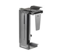 Support d'unité centrale sous bureau charge maximale 10 kg noir/argent MC-713