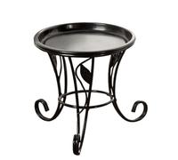 Support d'usine en métal - Porte en Pot en Fer Haut pour Affichage extérieur intérieur | Serviteur de Colonne Montante de de forgé décoratif pour Balcon 'entrée de Porche pour Patio angol