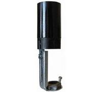 Support E14 TIBELEC, plastique, noir 60 W Noir G