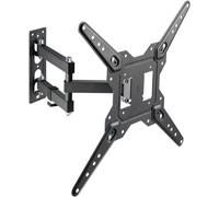 Support Eco Pivotant, Inclinable pour Moniteur/TV 30Kg (3 Pivots) 23-55, Noir