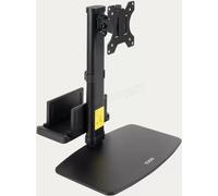 Support écran à fixer Tooq DB1128TN 17"-27" (6kg max) avec support mini-PC (Noir)