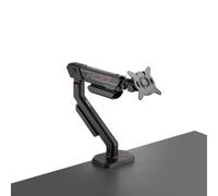 Support écran ASUS AAS01R bureau à collier 49" VESA 100x100 charge 13.5kg inclinaison -25°/80° rotation 90° noir