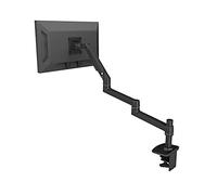 Support écran, Bras Ultra Long de Levage Libre de Mouvement Complet en Aluminium 10-38 Pouces LED Support de Moniteur LCD Support de Montage de Moniteur(V63C-Black)