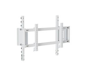 Support écran double bras sur platine Oplite R8 On-Top Blanc jusqu'à 20 kg VESA 75-400x200