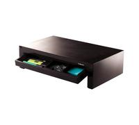 Fellowes Designer Suites 53,3 cm (21") Bureau Noir, Perle