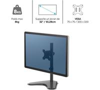 Fellowes Seasa Bras porte-écran simple sur pieds -